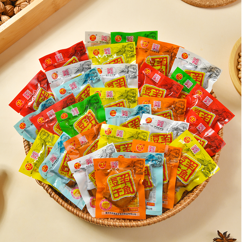 Сушеный тофу со вкусом грибов-Пять специй